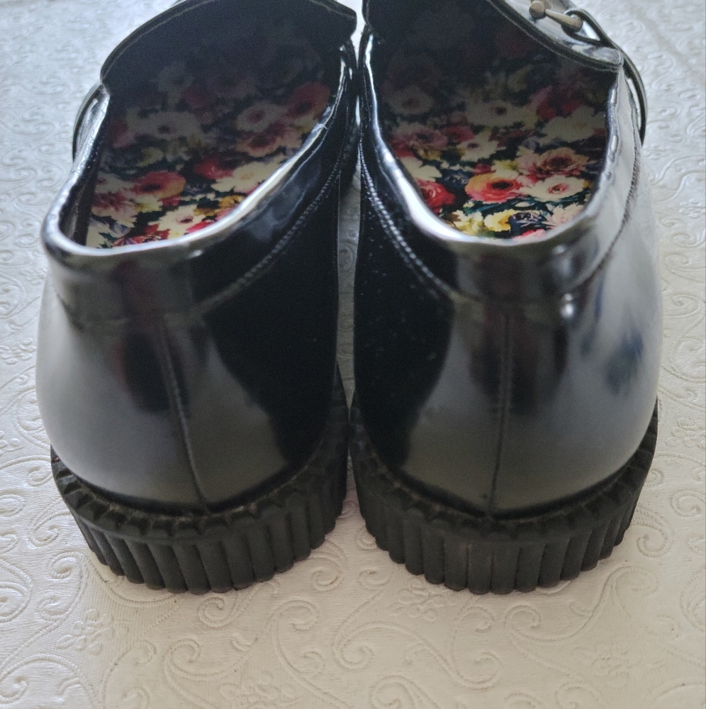 Rocket Dog Black Patent Leather Slip on Shoes  Loafers Womens Size 8.5 - Picture 6 of 10